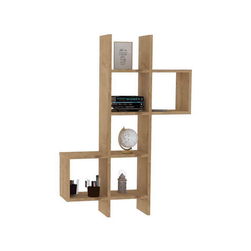 Етажерка KENO 125x79 cм кафява