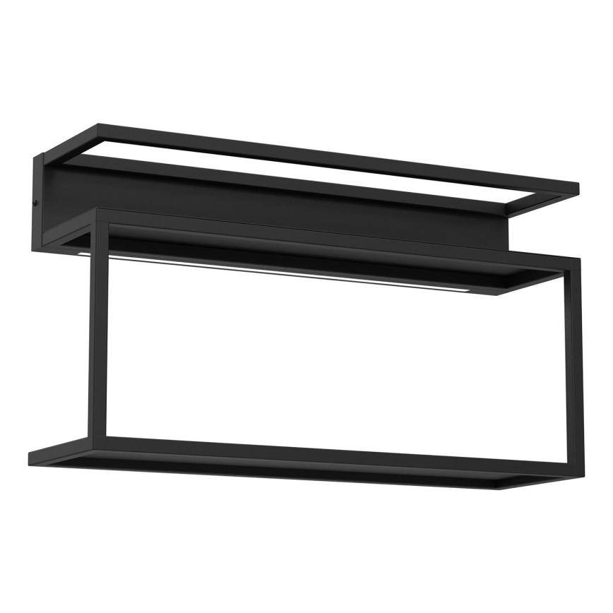 Етажерка с LED осветление SHELF 33x60 см черен
