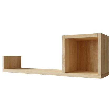 Етажерка SILETO 20x60 см кафяв