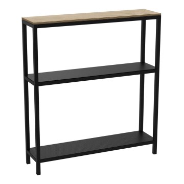 Етажерка за баня 67x60 см черна