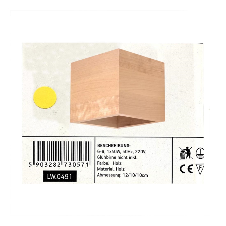 Euluna - Аплик ARA 1xG9/40W/230V