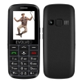 Evolveo - EasyPhone EG 2G мобилен телефон за възрастни черен