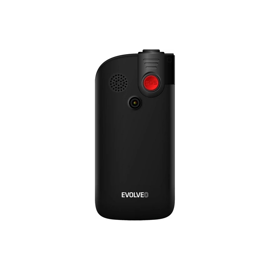 Evolveo - EasyPhone FL, мобилен телефон за възрастни черен