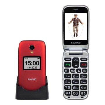 Evolveo - EasyPhone FS мобилен флип телефон за възрастни 2.8