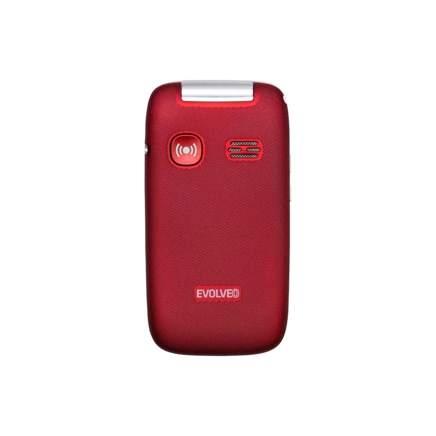 Evolveo - EasyPhone FS сгъваем мобилен телефон за възрастни 2.8 червен