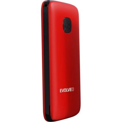 Evolveo - EasyPhone ID червен мобилен телефон за възрастни хора