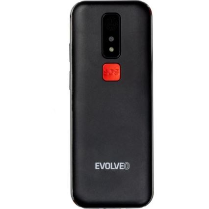 Evolveo - EasyPhone LT 4G мобилен телефон за възрастни, черен