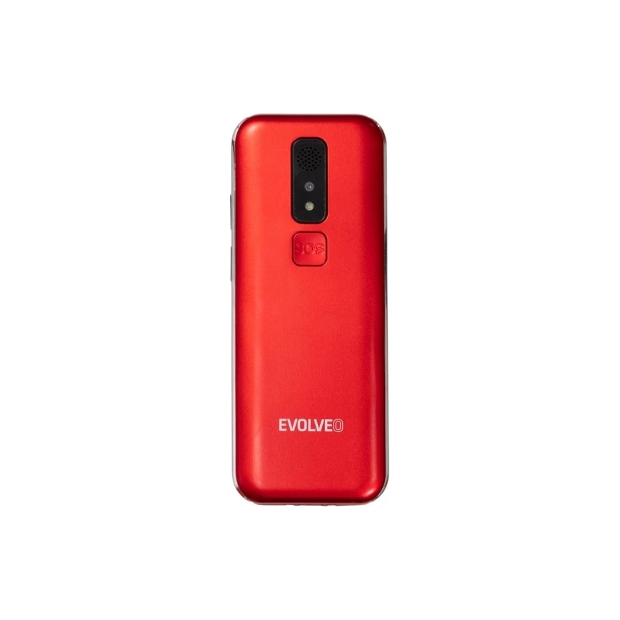 Evolveo - EasyPhone LT 4G мобилен телефон за възрастни хора, червен