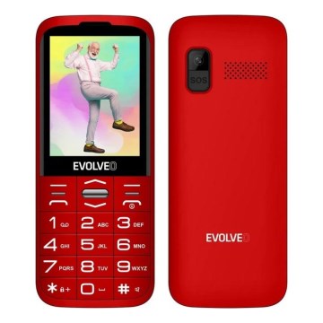 Evolveo - EasyPhone XO червен мобилен телефон за възрастни