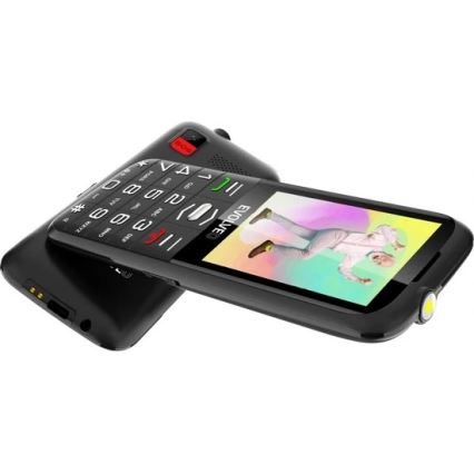 Evolveo - EasyPhone XO мобилен телефон за възрастни, черен