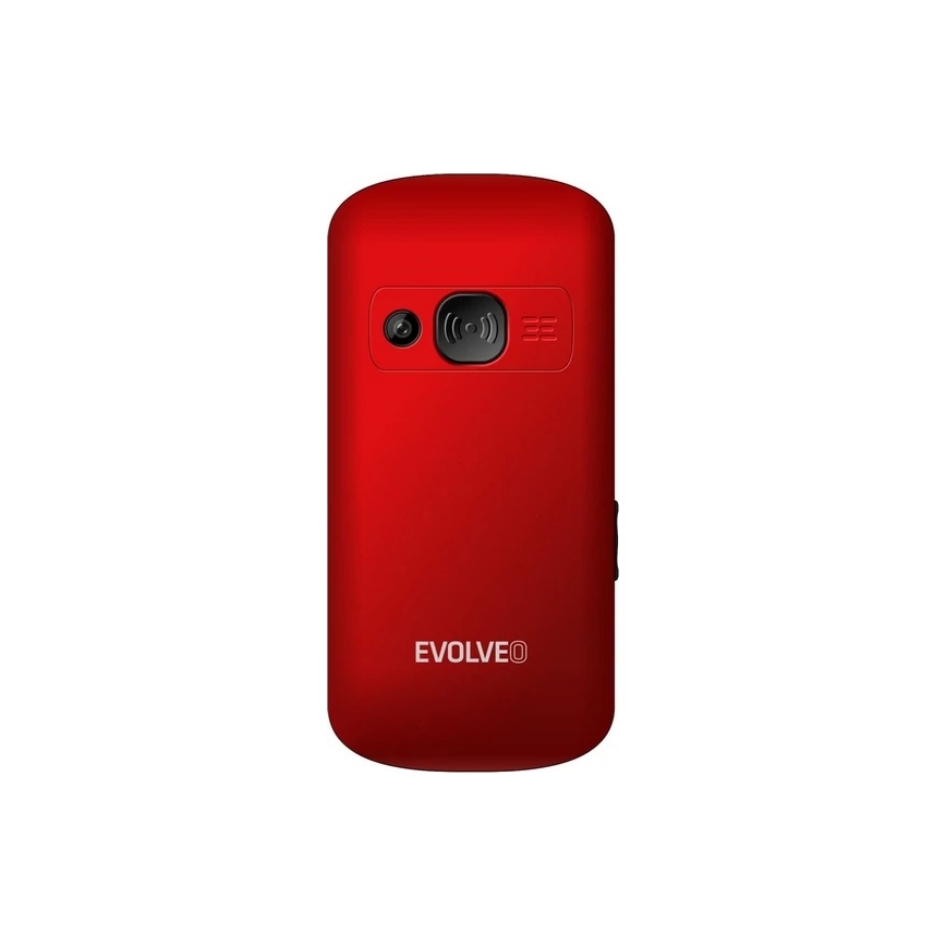 Evolveo - EasyPhone XS мобилен телефон за възрастни, червен