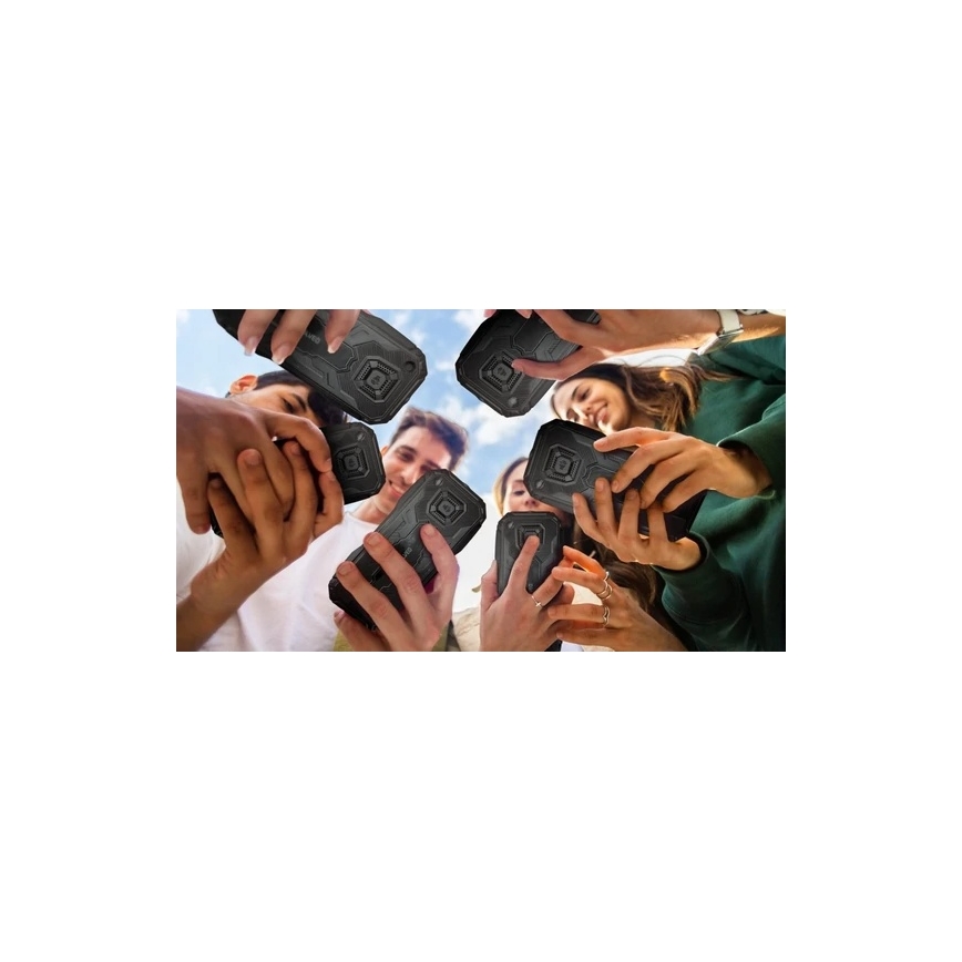 Evolveo - MaxPhone A1, бутонен Dual SIM телефон, черен