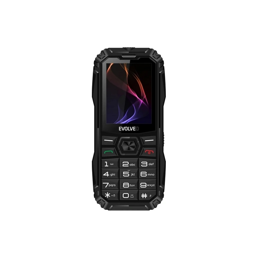 Evolveo - MaxPhone A1 телефон с бутони Dual SIM черен