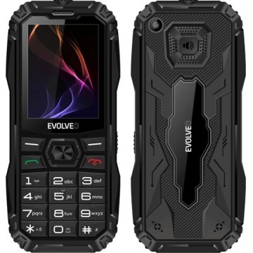 Evolveo - MaxPhone A1, телефон с бутони и двойна SIM, черен