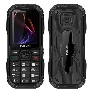 Evolveo - MaxPhone A1 клавишен Dual SIM телефон в черно