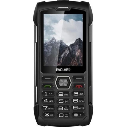 Evolveo - StrongPhone H1 водоустойчив телефон с две SIM карти черен/сив