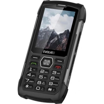 Evolveo - StrongPhone H1 водоустойчив телефон с две SIM карти черен/сив