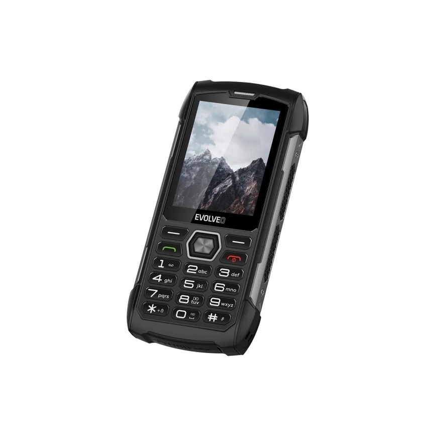 Evolveo - StrongPhone H1 водоустойчив телефон с две SIM карти черен/сив
