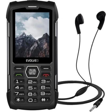 Evolveo - StrongPhone H1 водоустойчив телефон с две SIM карти черен/сив