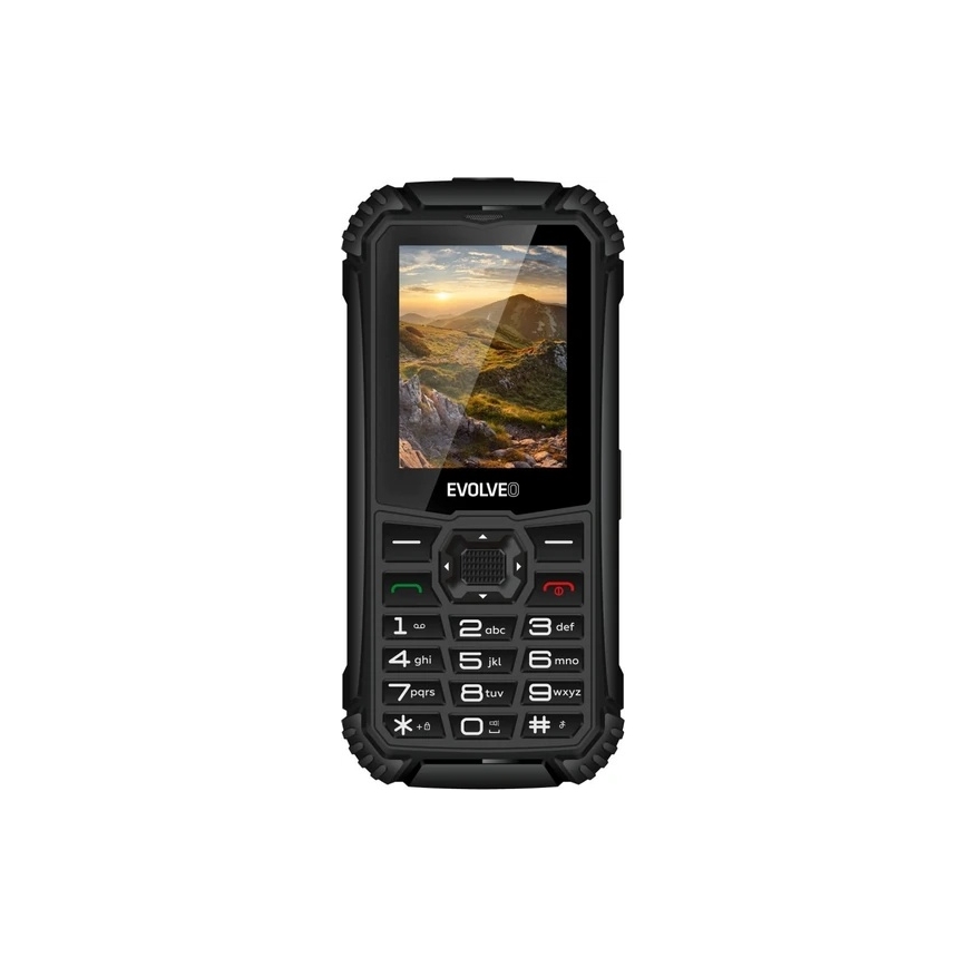 Evolveo - StrongPhone Q1 водоустойчив Dual-SIM телефон черен
