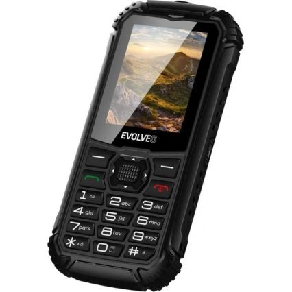 Evolveo - StrongPhone Q1 водоустойчив Dual-SIM телефон черен