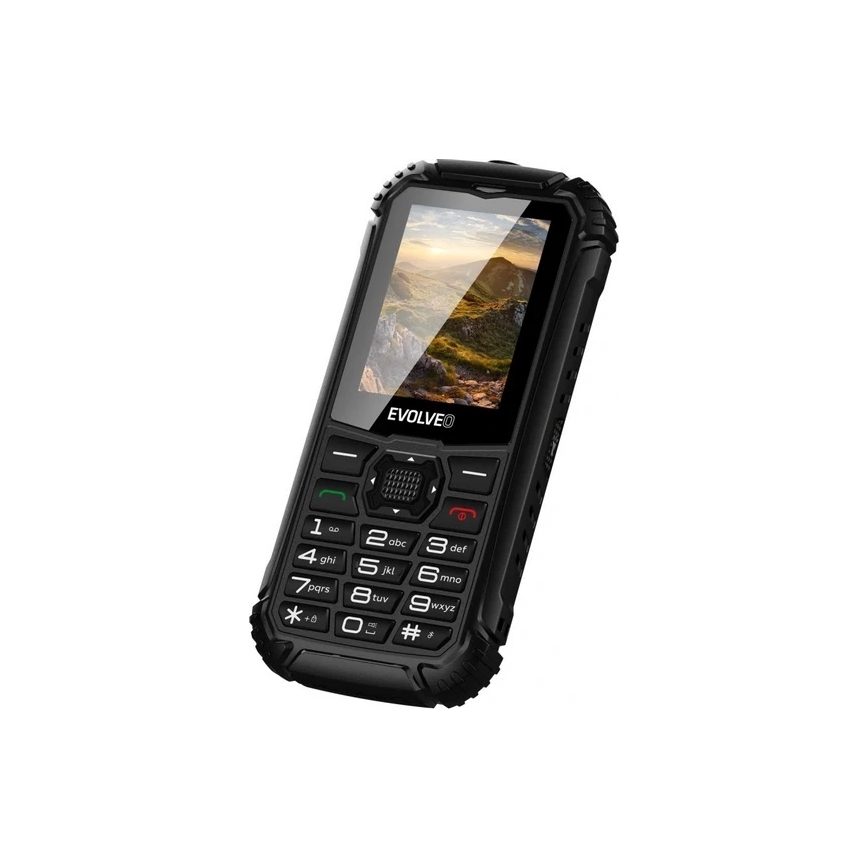 Evolveo - StrongPhone Q1 водоустойчив Dual-SIM телефон черен
