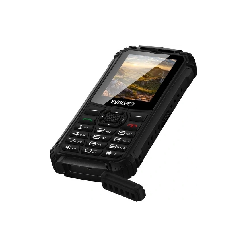 Evolveo - StrongPhone Q1 водоустойчив Dual-SIM телефон черен