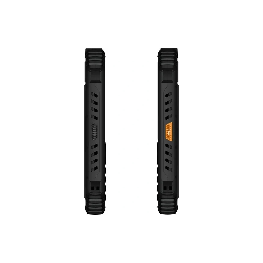 Evolveo - StrongPhone Q1, водоустойчив Dual SIM телефон черен/оранжев