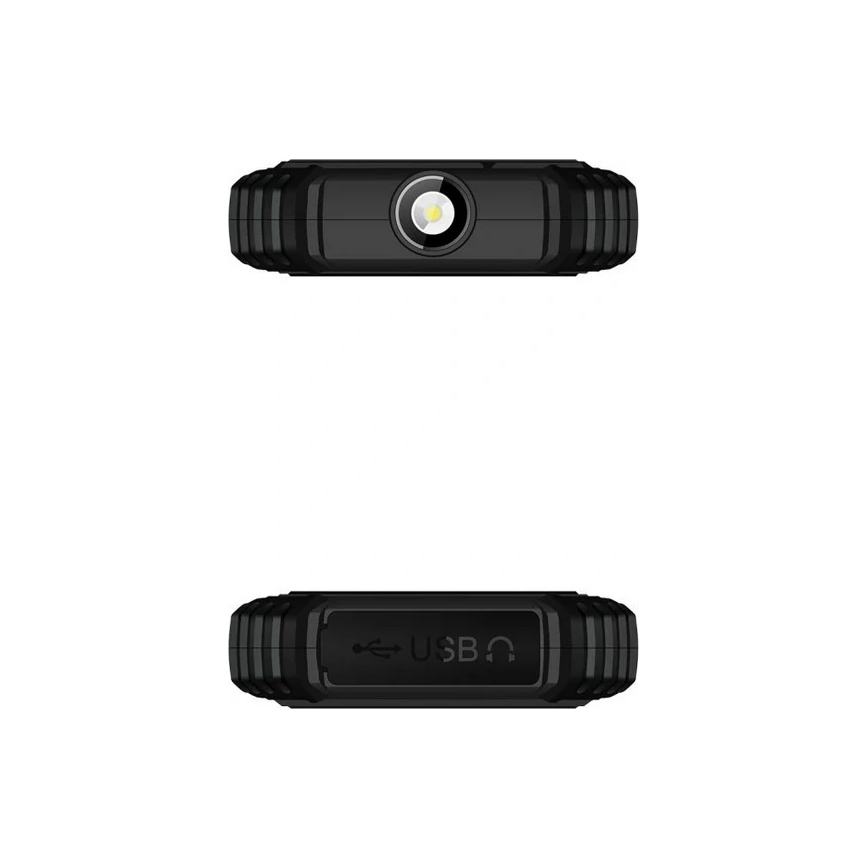 Evolveo-StrongPhone Q1, водоустойчив телефон с Dual SIM, черно-оранжев