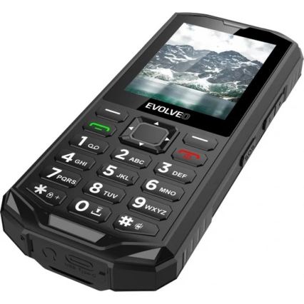 Evolveo - StrongPhone X5 водоустойчив Dual SIM телефон черен/сив