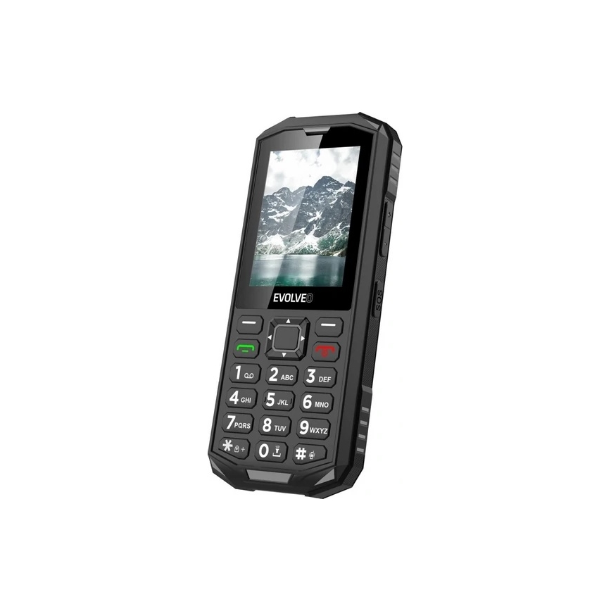 Evolveo - StrongPhone X5 водоустойчив Dual SIM телефон черен/сив