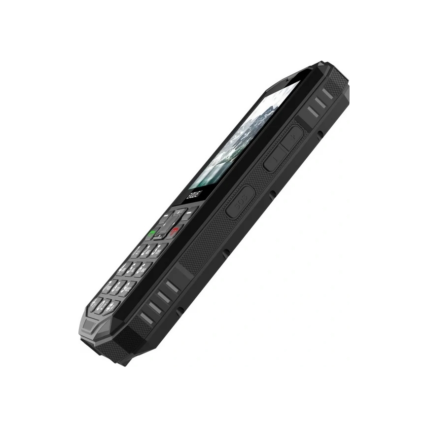 Evolveo - StrongPhone X5, водоустойчив Dual SIM телефон в черен/сив