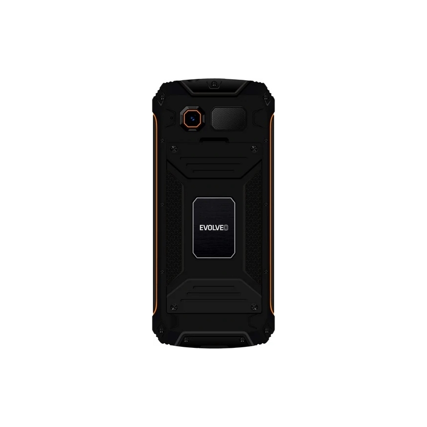 Evolveo - StrongPhone Z6 водоустойчив Dual SIM телефон черен/оранжев