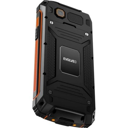 Evolveo - StrongPhone Z6 водоустойчив Dual SIM телефон черен/оранжев