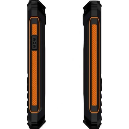 Evolveo - StrongPhone Z6, водоустойчив телефон с две SIM карти, черен/оранжев