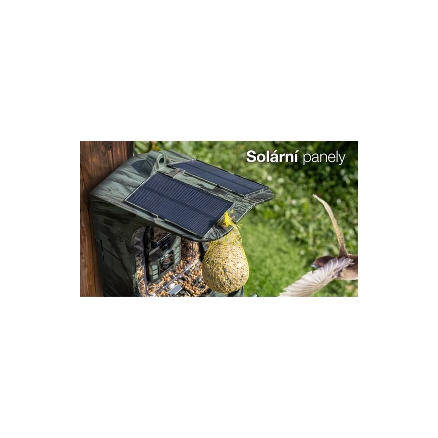 Evolveo - StrongVision BirdFeeder - интелигентна хранилка за птици с камера и слънчеви панели