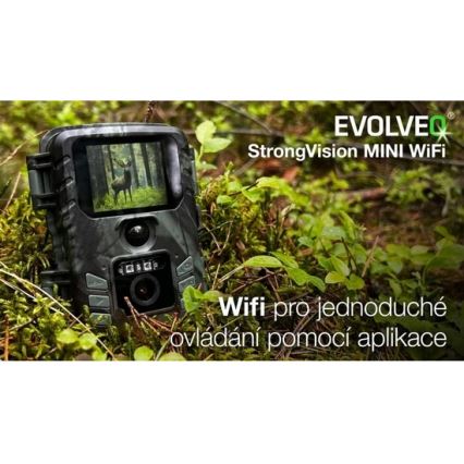 Evolveo - StrongVision MINI Wi-Fi, фотопаст/охранителна камера с приложение