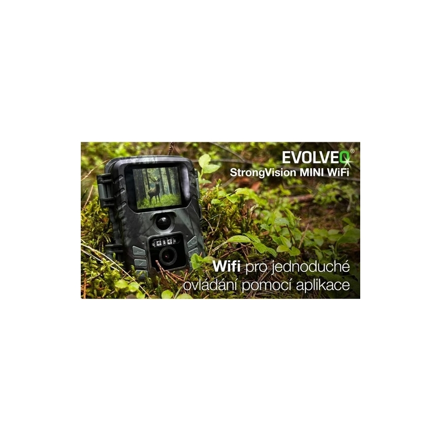 Evolveo - StrongVision MINI Wi-Fi фотокапан/охранителна камера с приложение