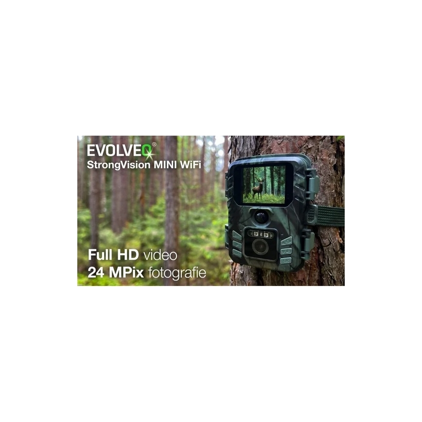 Evolveo - StrongVision MINI Wi-Fi фотокапан/охранителна камера с приложение