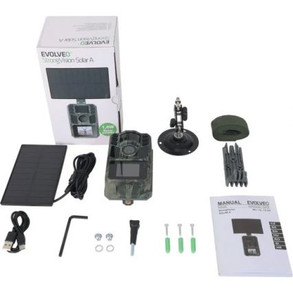 Evolveo - StrongVision Solar A, фотокапан със слънчев панел