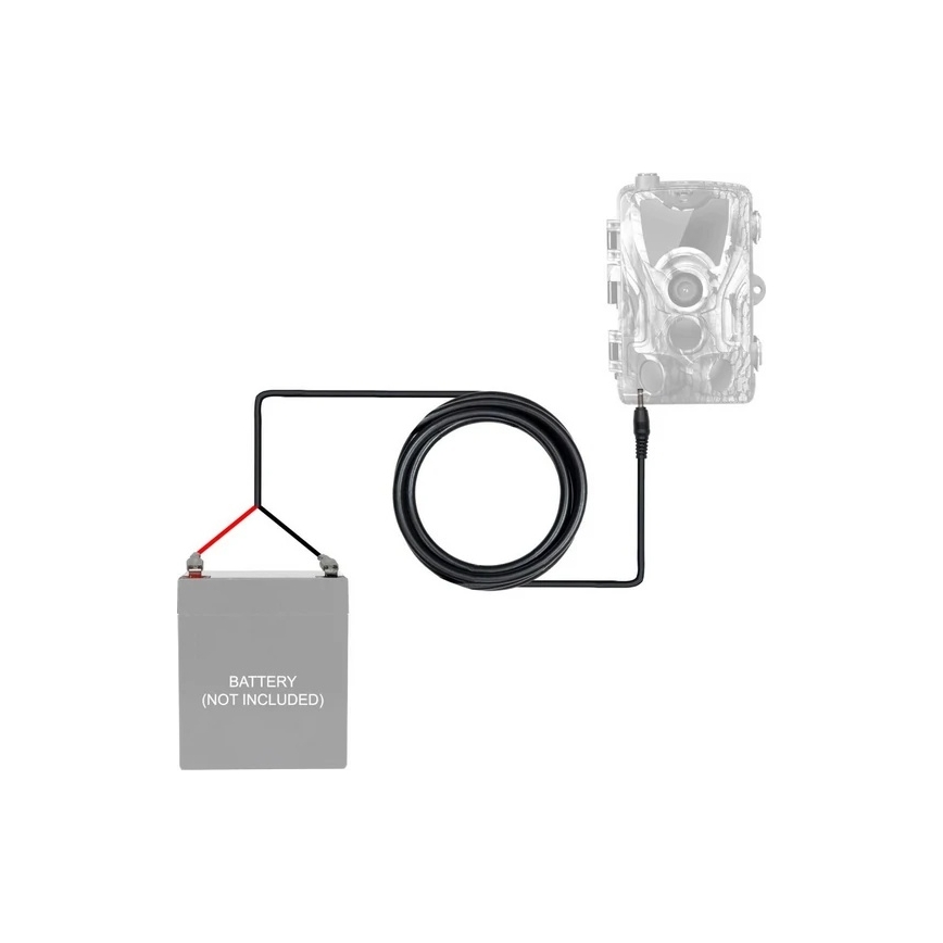 Evolveo - StrongVision кабел за свързване към външен захранващ адаптер