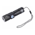 Extol - LED акумулаторен фенер LED/3W/450 mAh/3,7V черен