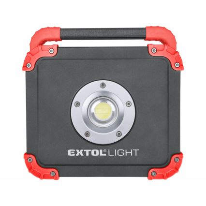 Extol - LED Акумулаторен прожектор LED/20W/6600 mAh/3,7V IP54