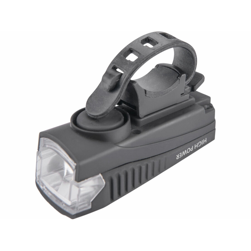 Extol - LED Акумулаторно фенерче с клаксон за велосипед LED/5W/1200 mAh/3,7V IPX4