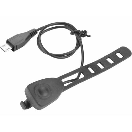 Extol - LED Акумулаторно фенерче с клаксон за велосипед LED/5W/1200 mAh/3,7V IPX4