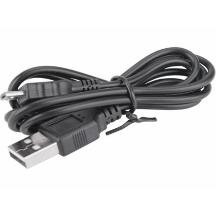 Extol - LED Акумулаторно фенерче с клаксон за велосипед LED/5W/1200 mAh/3,7V IPX4