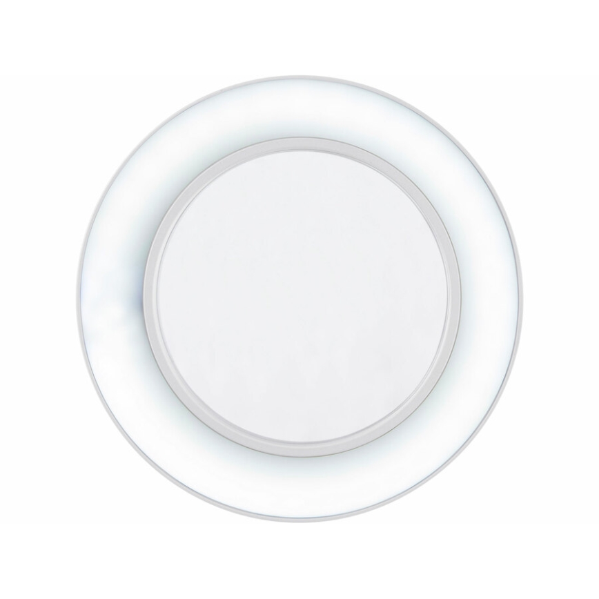 Extol - LED Димируема настолна лампа с лупа LED/8W/5V 2900/4500/7500K бял
