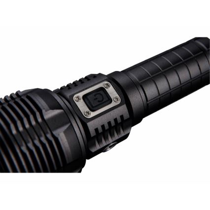 Extol - LED Димируемо акумулаторно фенерче със захранваща батерия LED/60W/10000 mAh 8000 lm IPX4 черен