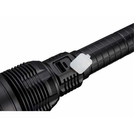 Extol - LED Димируемо акумулаторно фенерче със захранваща батерия LED/60W/10000 mAh 8000 lm IPX4 черен