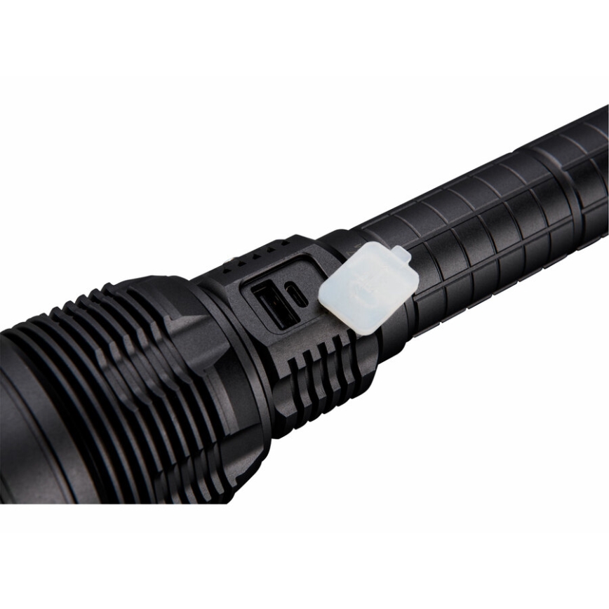 Extol - LED Димируемо акумулаторно фенерче със захранваща батерия LED/60W/10000 mAh 8000 lm IPX4 черен